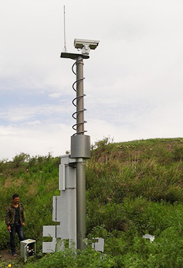 Border security tower system unit